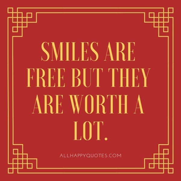 Quotes on smile some good 25 Cute