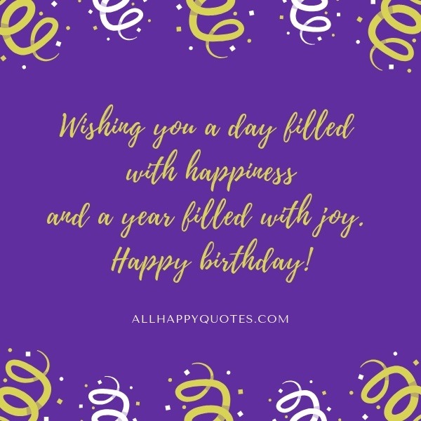 151 Happy Birthday Quotes Wishes And Messages