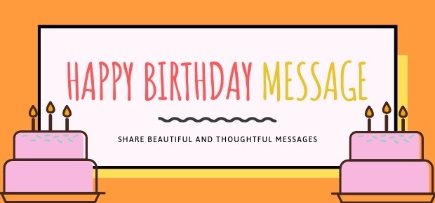 happy birthday message images