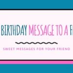 happy birthday message to a friend images