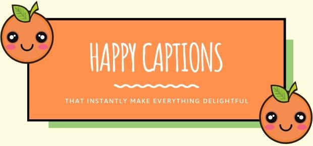 happy captions
