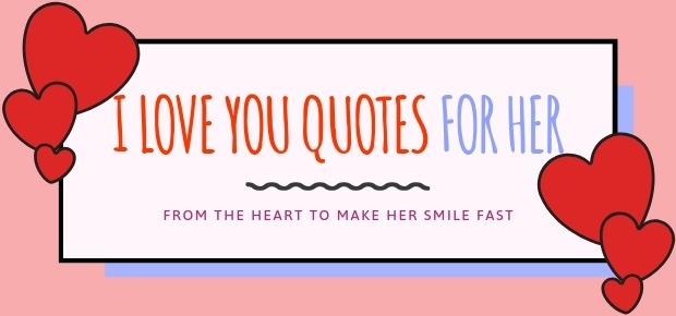 i love you quotes for her images
