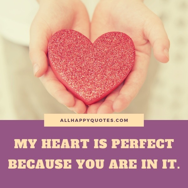 my heart is perfect