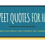 sweet quotes for him