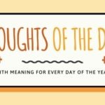 Thoughts of the Day